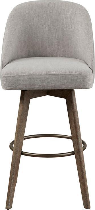 Olliix.com Barstools - Pearce Bar Stool with Swivel Seat Gray