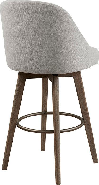 Olliix.com Barstools - Pearce Bar Stool with Swivel Seat Gray