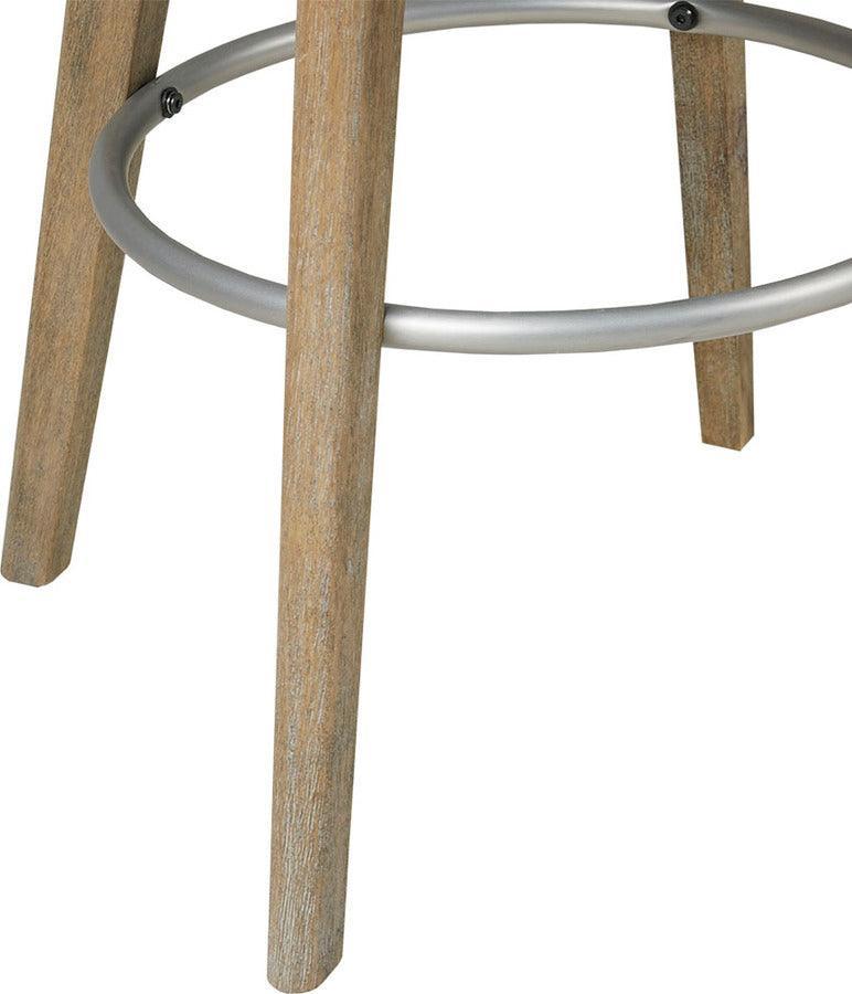 Olliix.com Barstools - Pearce Counter Stool With Swivel Seat Pink