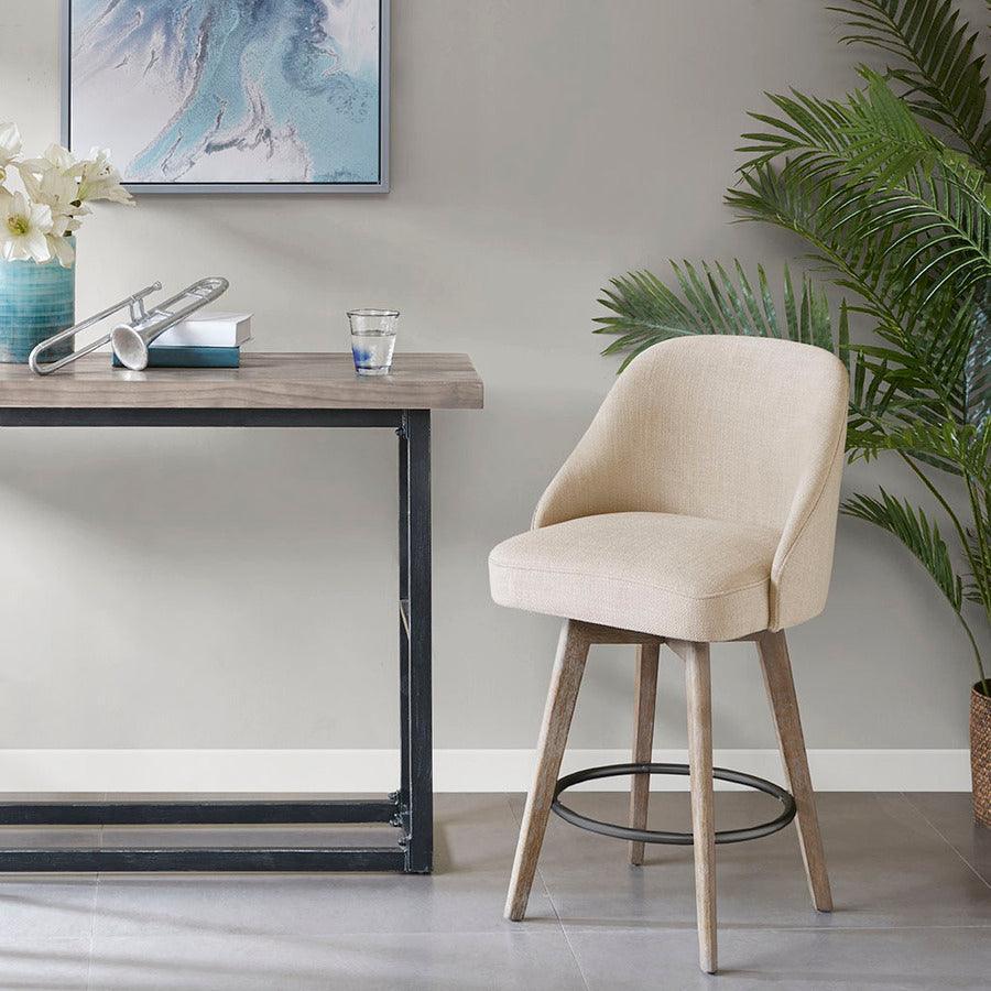 Olliix.com Barstools - Pearce Counter Stool With Swivel Seat Sand