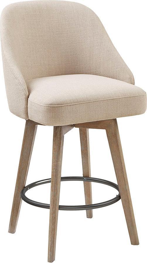 Olliix.com Barstools - Pearce Counter Stool With Swivel Seat Sand