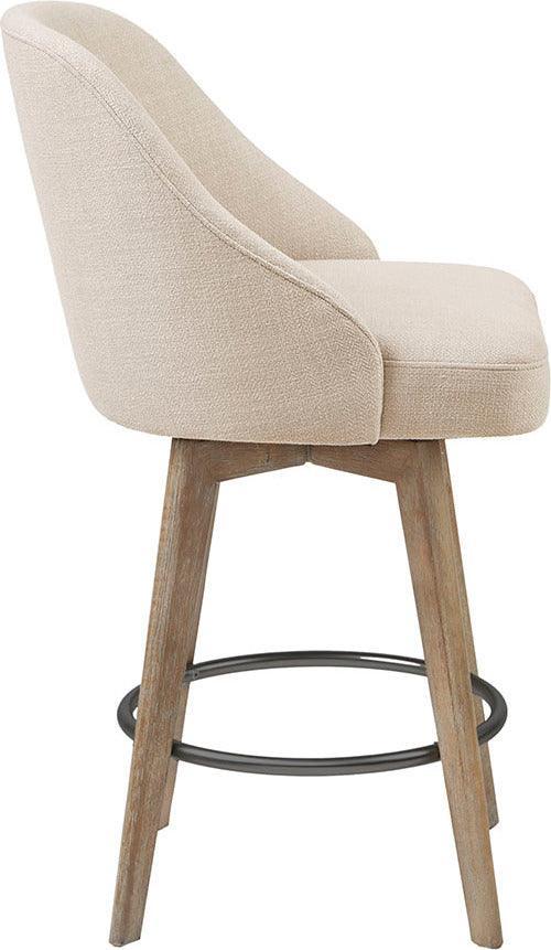 Olliix.com Barstools - Pearce Counter Stool With Swivel Seat Sand