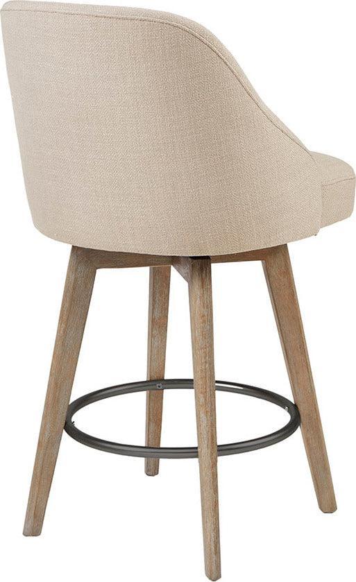 Olliix.com Barstools - Pearce Counter Stool With Swivel Seat Sand