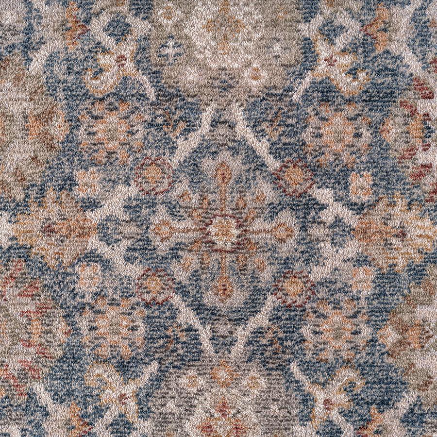 Olliix.com Indoor Rugs - Persian Bordered Traditional Woven Area Rug Blue|Red MP35-8053
