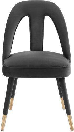 Tov Furniture Dining Chairs - Petra Dining Chair Dark Gray