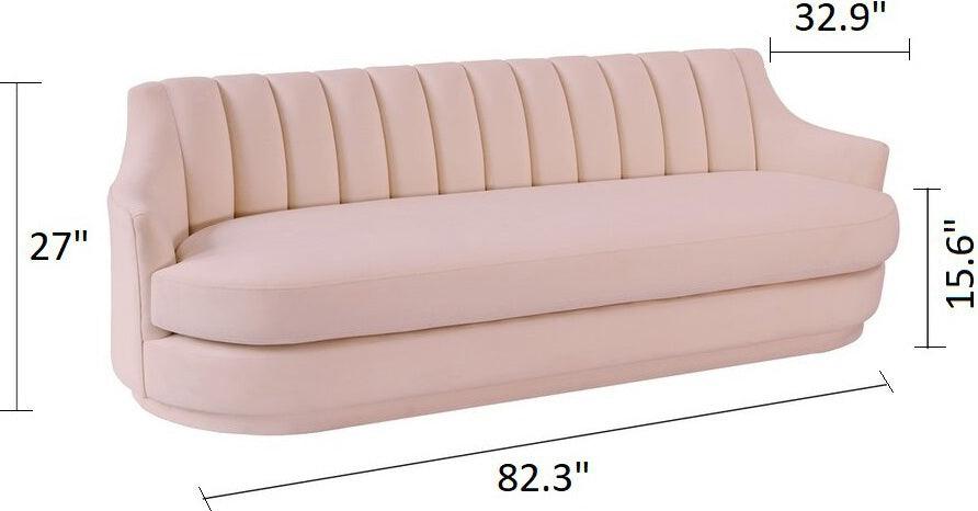 Tov Furniture Sofas & Couches - Peyton Sofa Blush