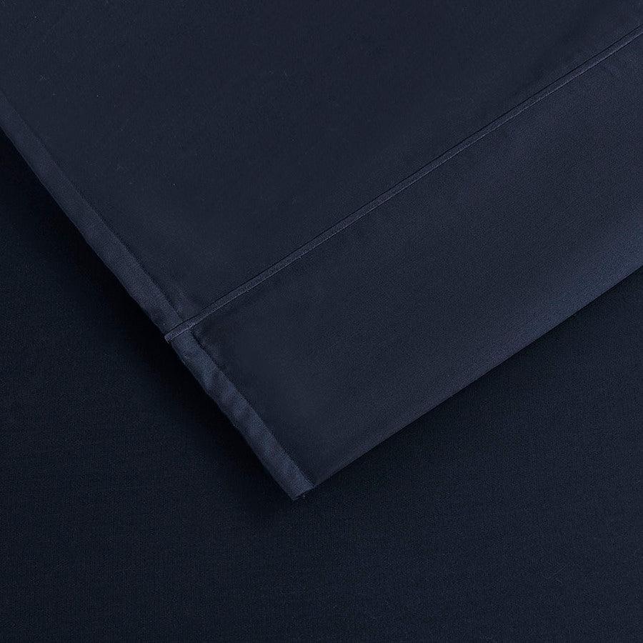 Olliix.com Sheets & Sheet Sets - Pima Cotton Sheet Set Navy MP20-8002