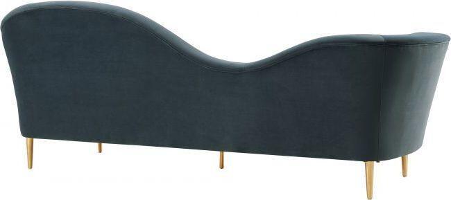 Tov Furniture Sofas & Couches - Plato Grey Velvet Sofa