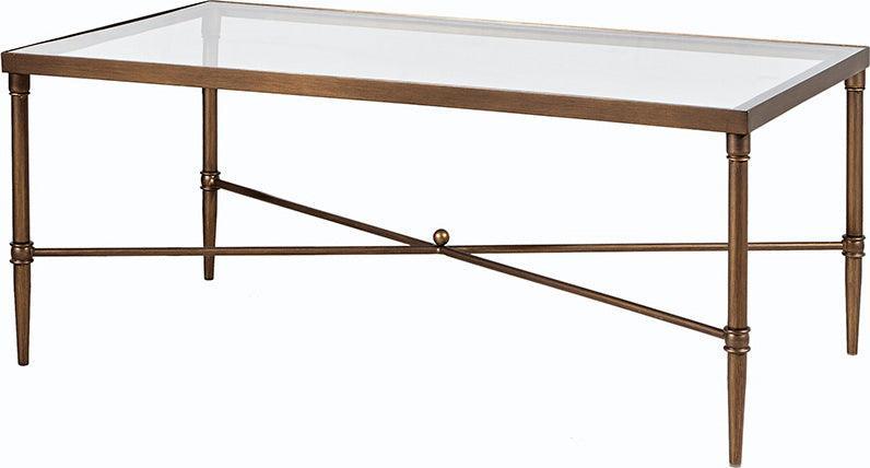 Olliix.com Coffee Tables - Porter Rectangle Coffee Table Bronze