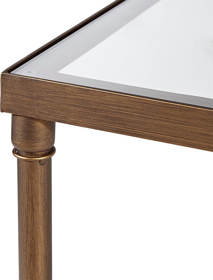Olliix.com Coffee Tables - Porter Rectangle Coffee Table Bronze