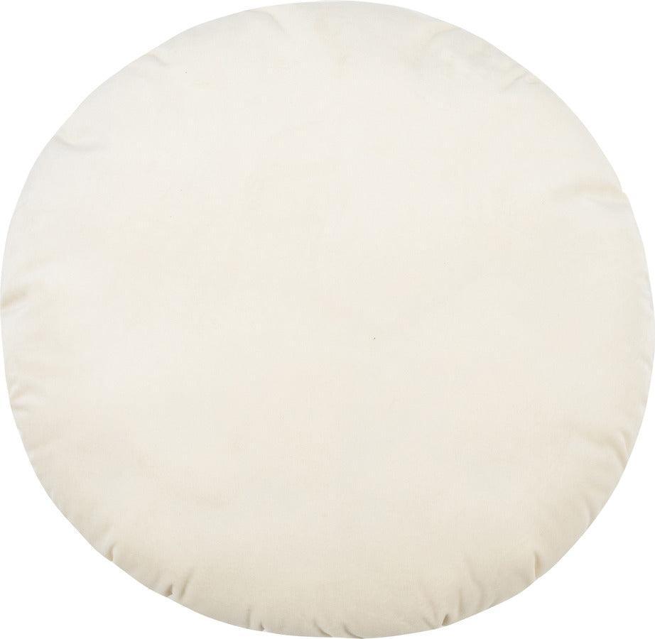 Tov Furniture Pillows & Throws - Potter 20" Cream Velvet Pillow Cream