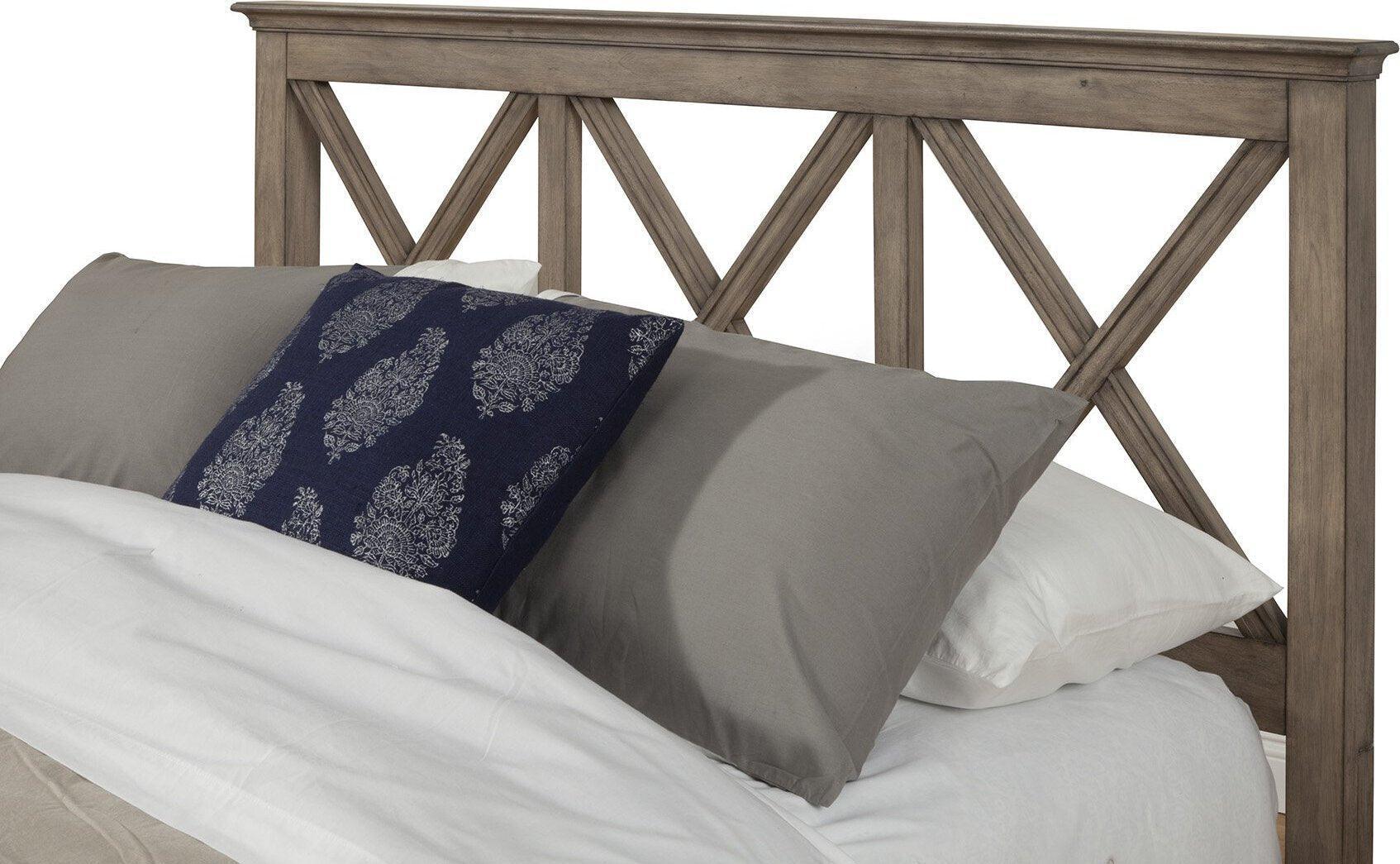 Alpine Furniture Beds - Potter Full Panel Bed French Truffle