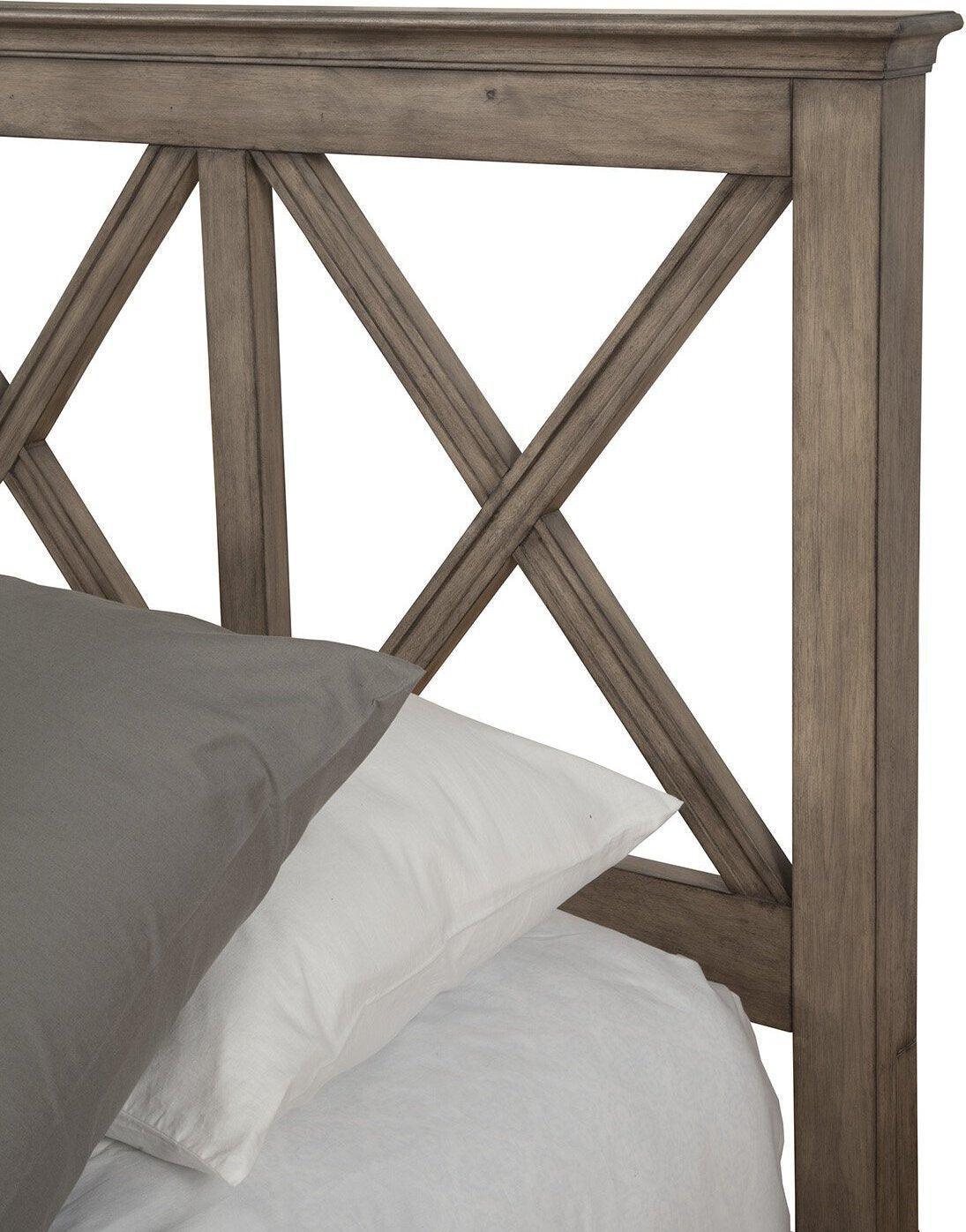 Alpine Furniture Beds - Potter Full Panel Bed French Truffle