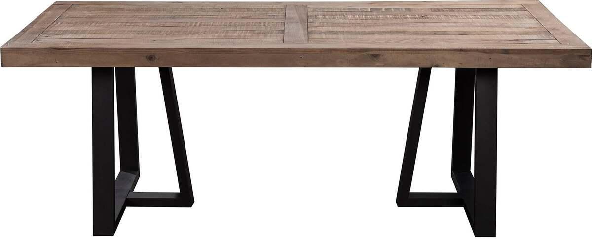Alpine Furniture Dining Tables - Prairie Rectangular Dining Table Natural/Black