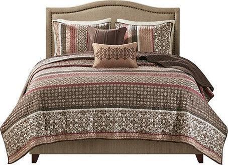 Olliix.com Comforters & Blankets - Princeton Coverlet & Bedspread Full / Queen Red