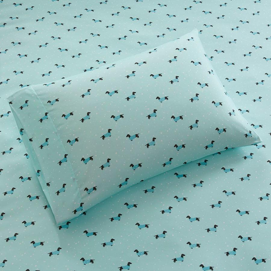 Olliix.com Sheets & Sheet Sets - Print Sheet Set Grey Llamas ID20-1437