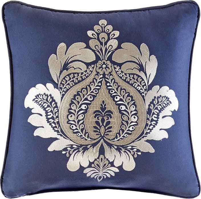 Olliix.com Comforters & Blankets - Quebec Daybed 6 Piece Reversible Daybed Cover Set Navy