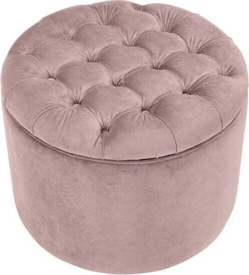 Tov Furniture Ottomans & Stools - Queen Storage Ottoman Blush