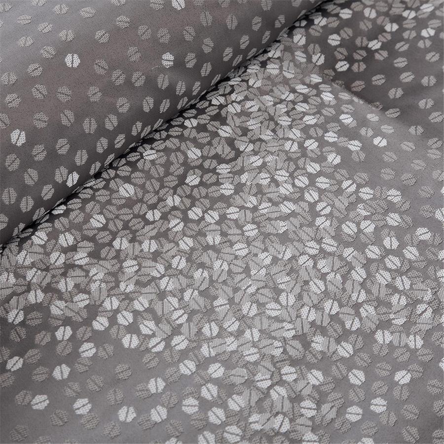 Olliix.com Comforters & Blankets - Quinn Transitional 7 Piece Comforter Set Gray Cal King