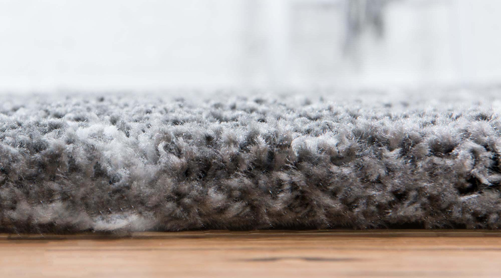 Unique Loom Indoor Rugs - Rabat Shag 9x12 Rug Gray