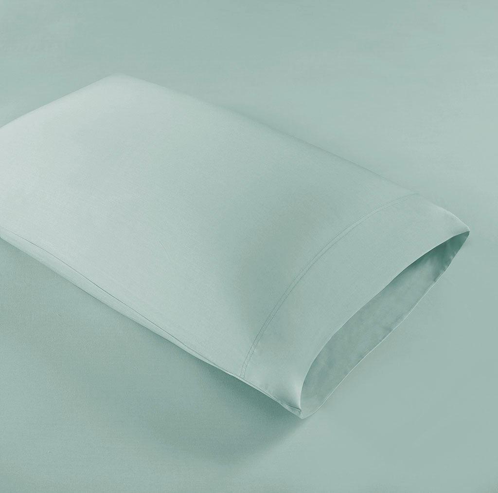 Olliix.com Sheets & Sheet Sets - Rayon from Bamboo California King Sheet Set Aqua