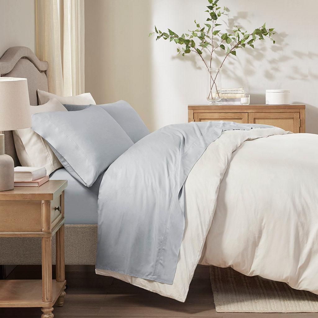Olliix.com Sheets & Sheet Sets - Rayon from Bamboo California King Sheet Set Gray