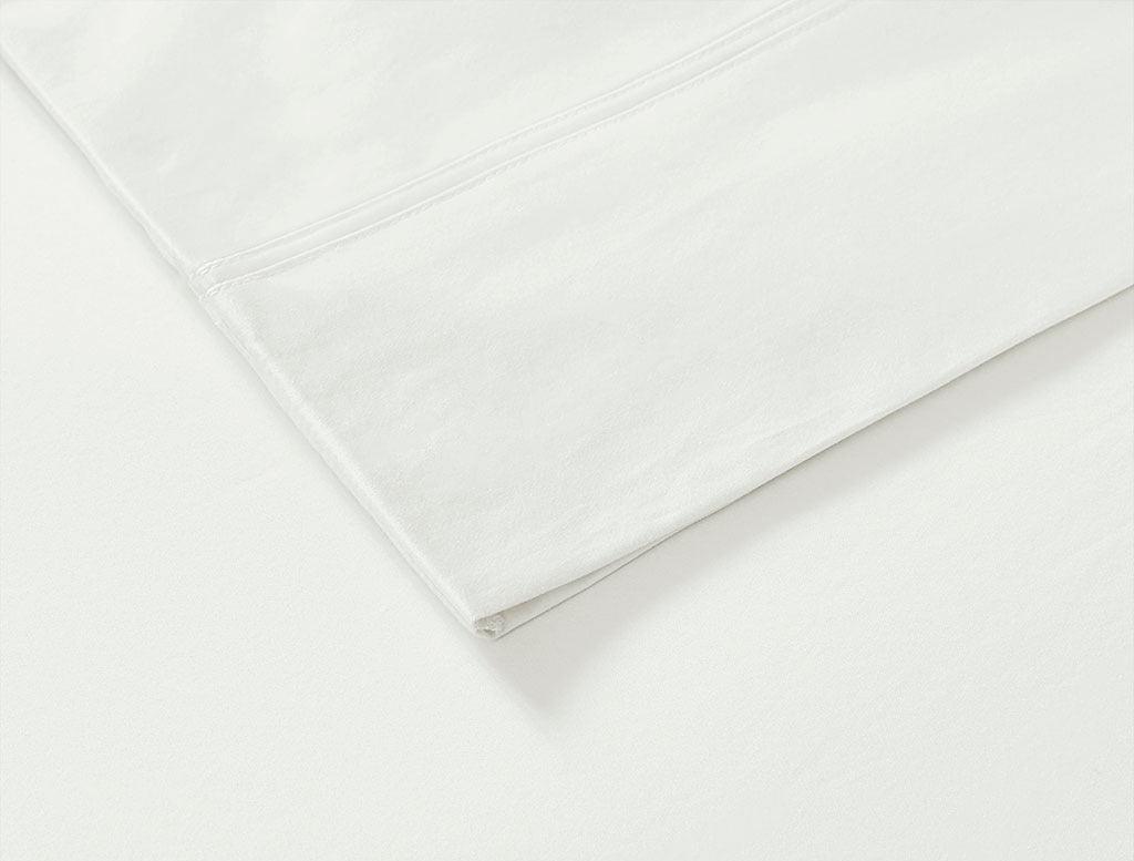 Olliix.com Sheets & Sheet Sets - Rayon from Bamboo Queen Sheet Set White