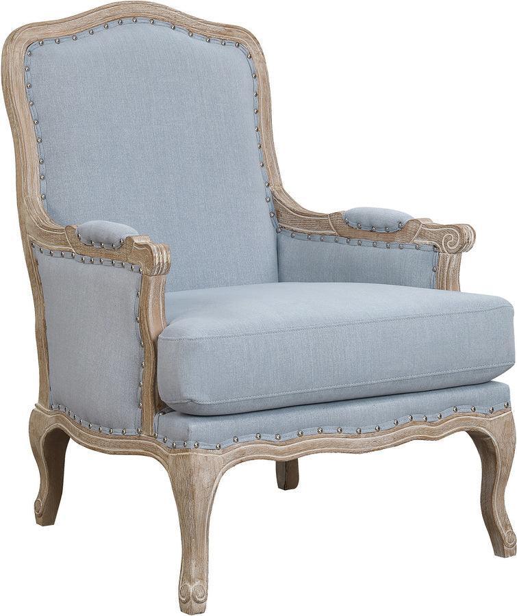 Elements Accent Chairs - Regal Accent Chair Light Blue