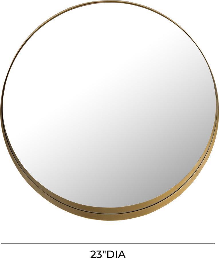 Tov Furniture Mirrors - Rella Mirror Brass