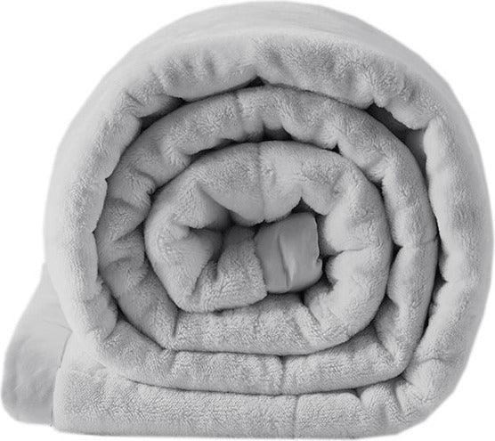 Olliix.com Comforters & Blankets - Reversible HeiQ Smart Temperature Down Alternative Blanket Grey MP51-6377