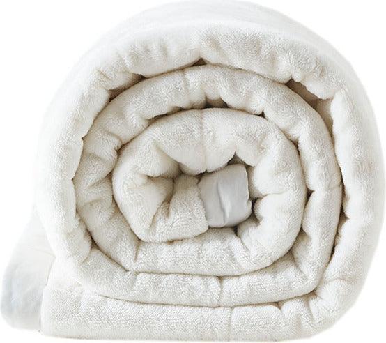 Olliix.com Comforters & Blankets - Reversible HeiQ Smart Temperature Down Alternative Blanket Ivory MP51-6374