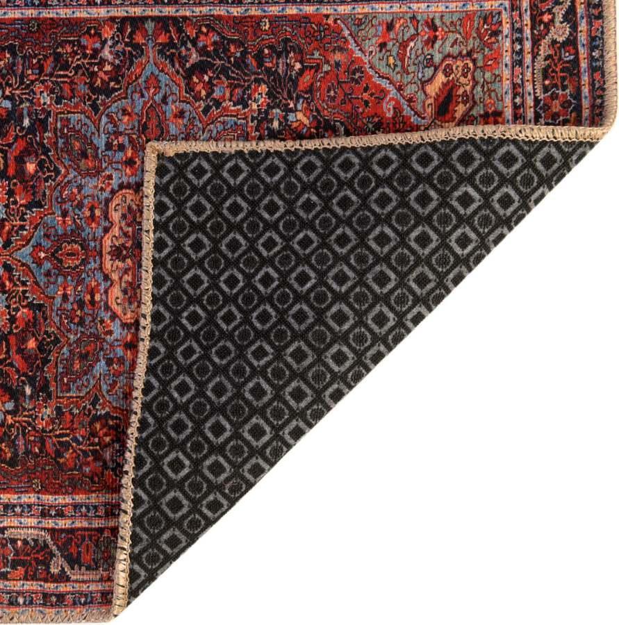 Unique Loom Indoor Rugs - Revival Traditional 8x12 Rectangular Rug Burgundy