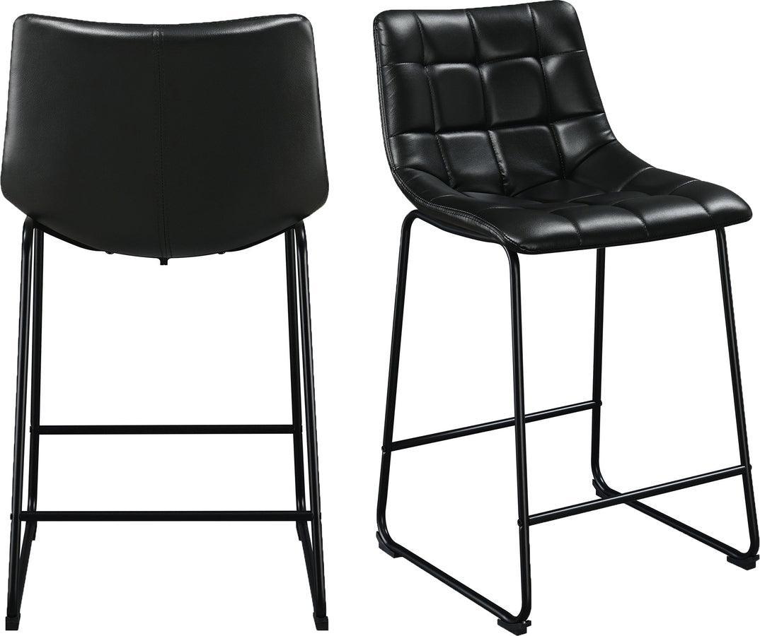 Elements Barstools - Richmond 25" Counter Stool in Black