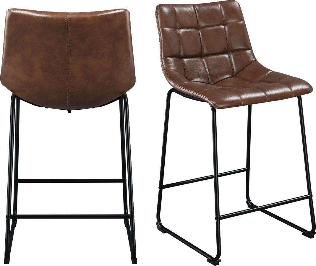 Elements Barstools - Richmond 25" Counter Stool in Cappuccino