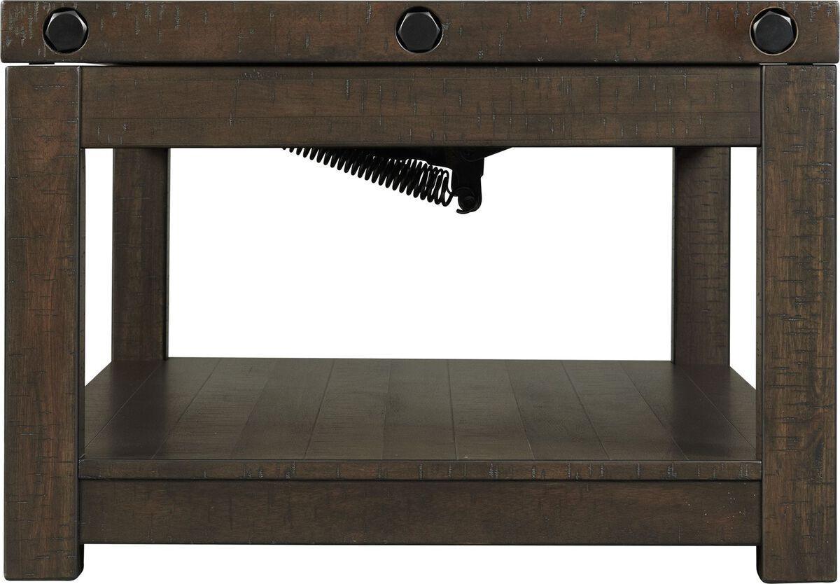 Elements Coffee Tables - Rio Coffee Table with Lift Top Charcoal