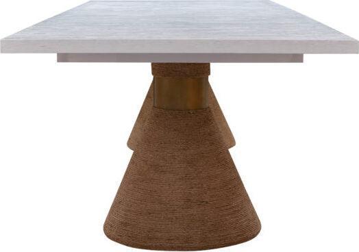 Tov Furniture Dining Tables - Rishi Natural Rope Rectangular Table