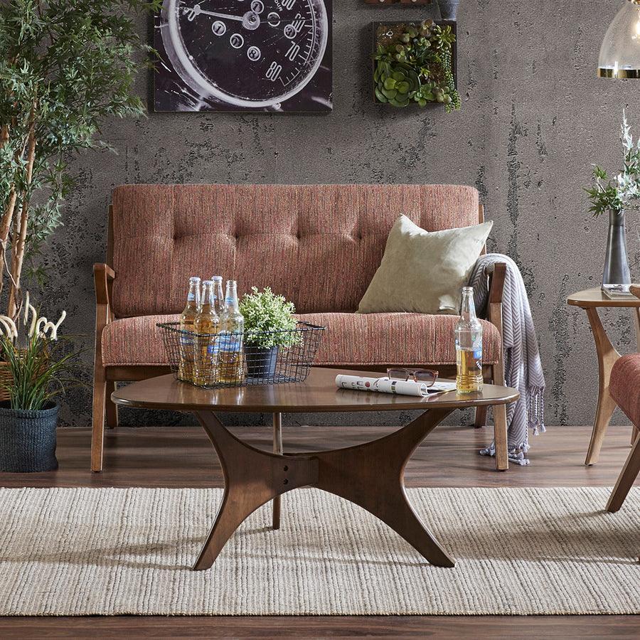 Olliix.com Loveseats - Rocket Loveseat Orange