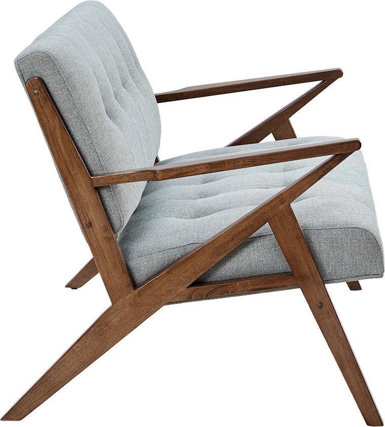 Olliix.com Loveseats - Rocket Mid-Century Loveseat 53.75W x 33.5D x 32.5H Seafoam