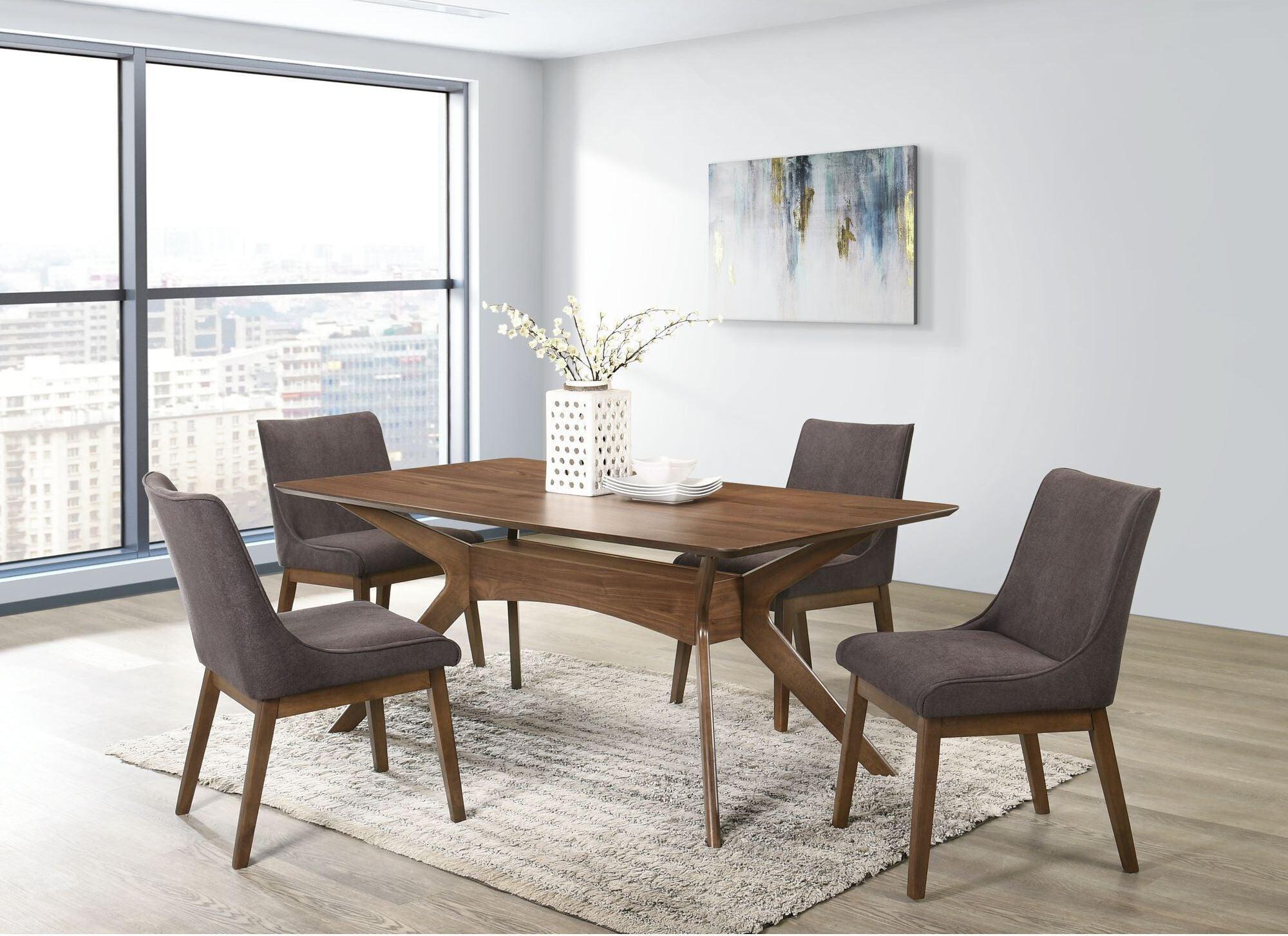 Elements Dining Sets - Ronan 5PC Dining Set-Table and Four Arm Chairs