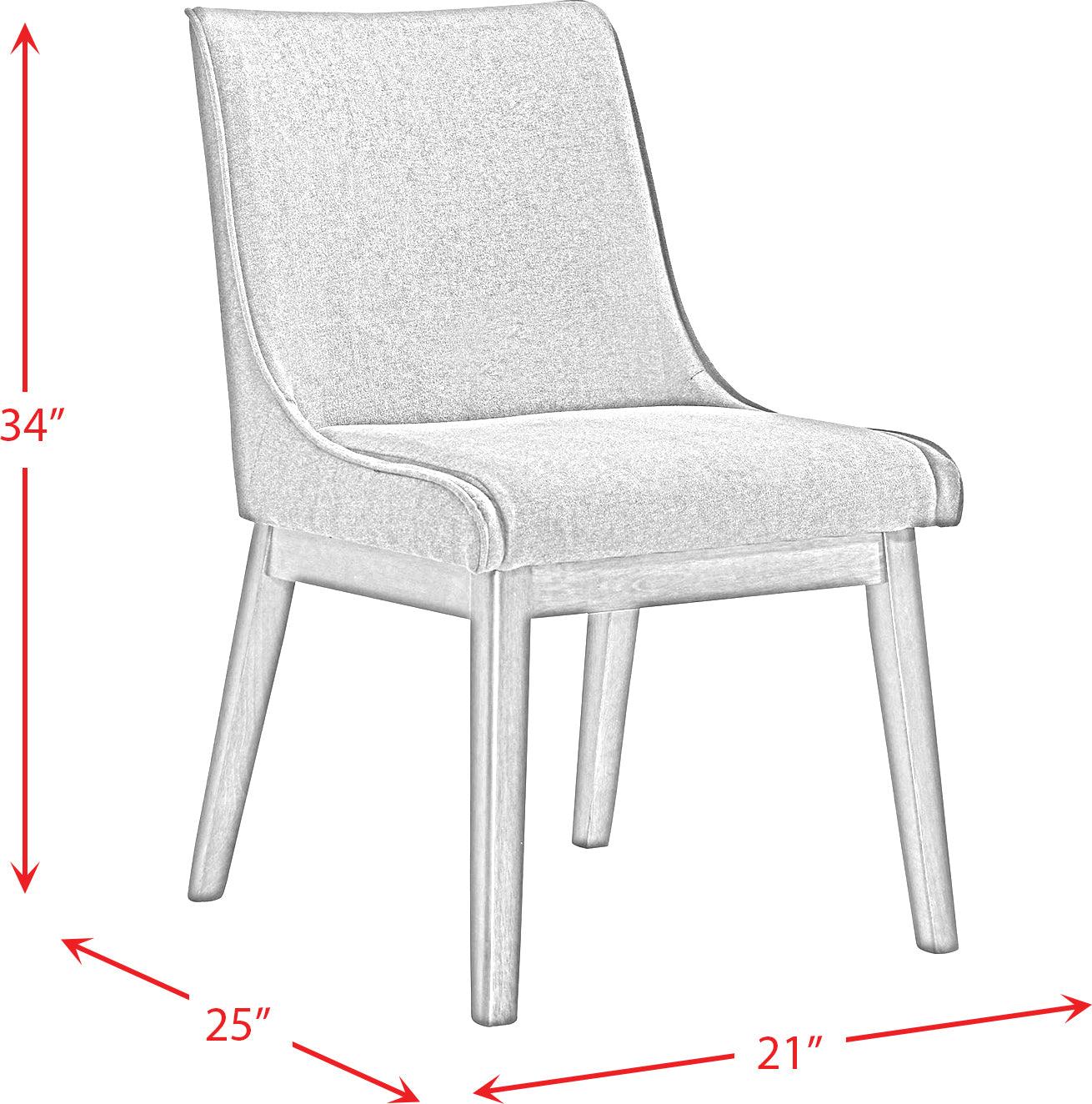 Elements Dining Chairs - Ronan Standard Height Arm Chair Set (Set of 2)