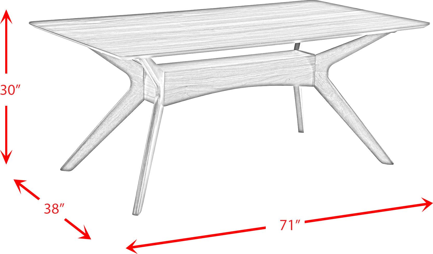 Elements Dining Tables - Ronan Standard Height Rectangle Dining Table