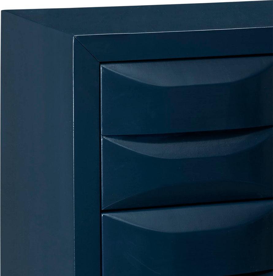Olliix.com Chest of Drawers - Rubrix 3 Drawer Chest Navy