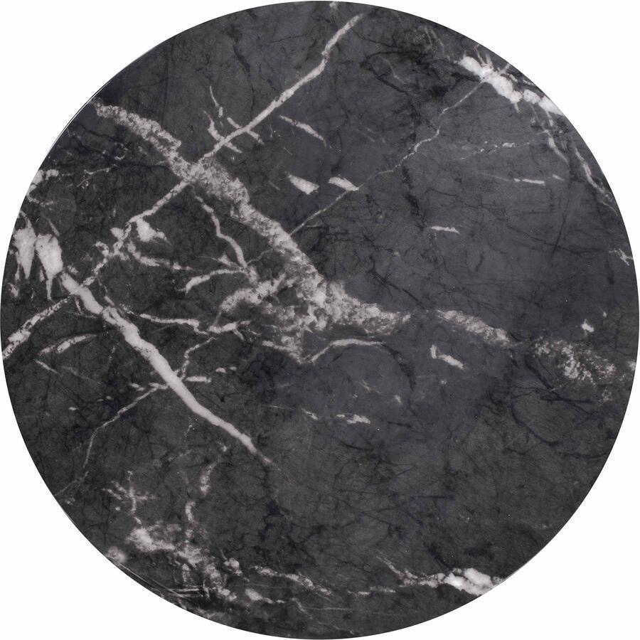 Tov Furniture Side & End Tables - Rue Black Marble Side Table