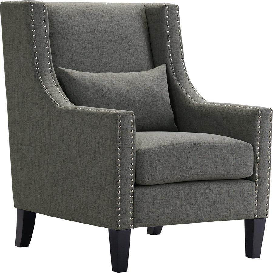 Elements Accent Chairs - Ryan Accent Arm Chair Charcoal