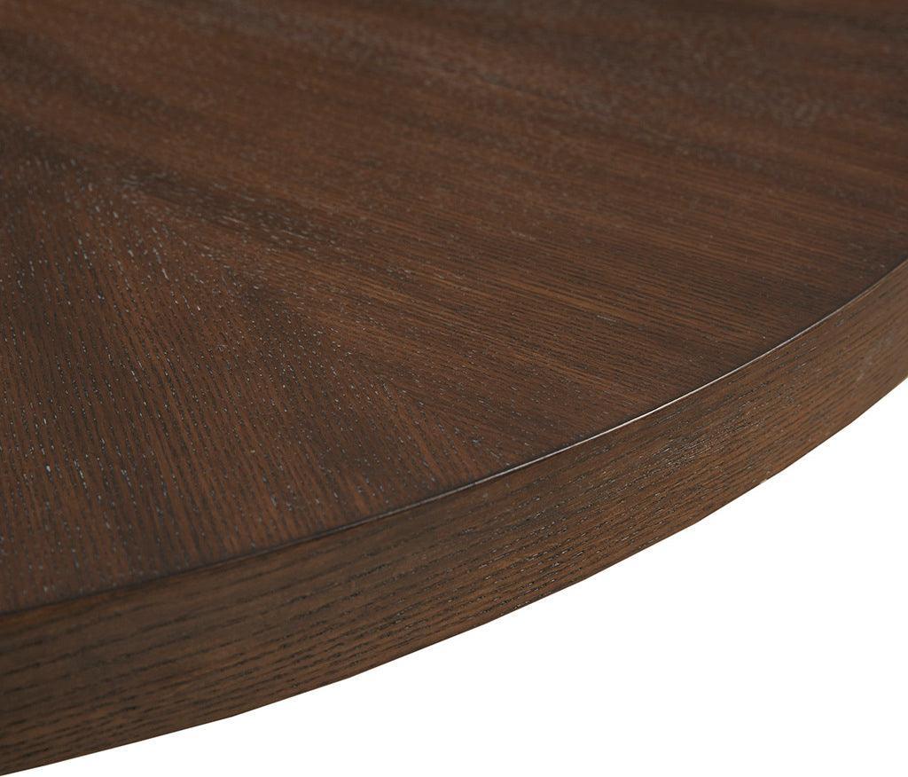 Olliix.com Coffee Tables - Sadie Round Coffee table Brown