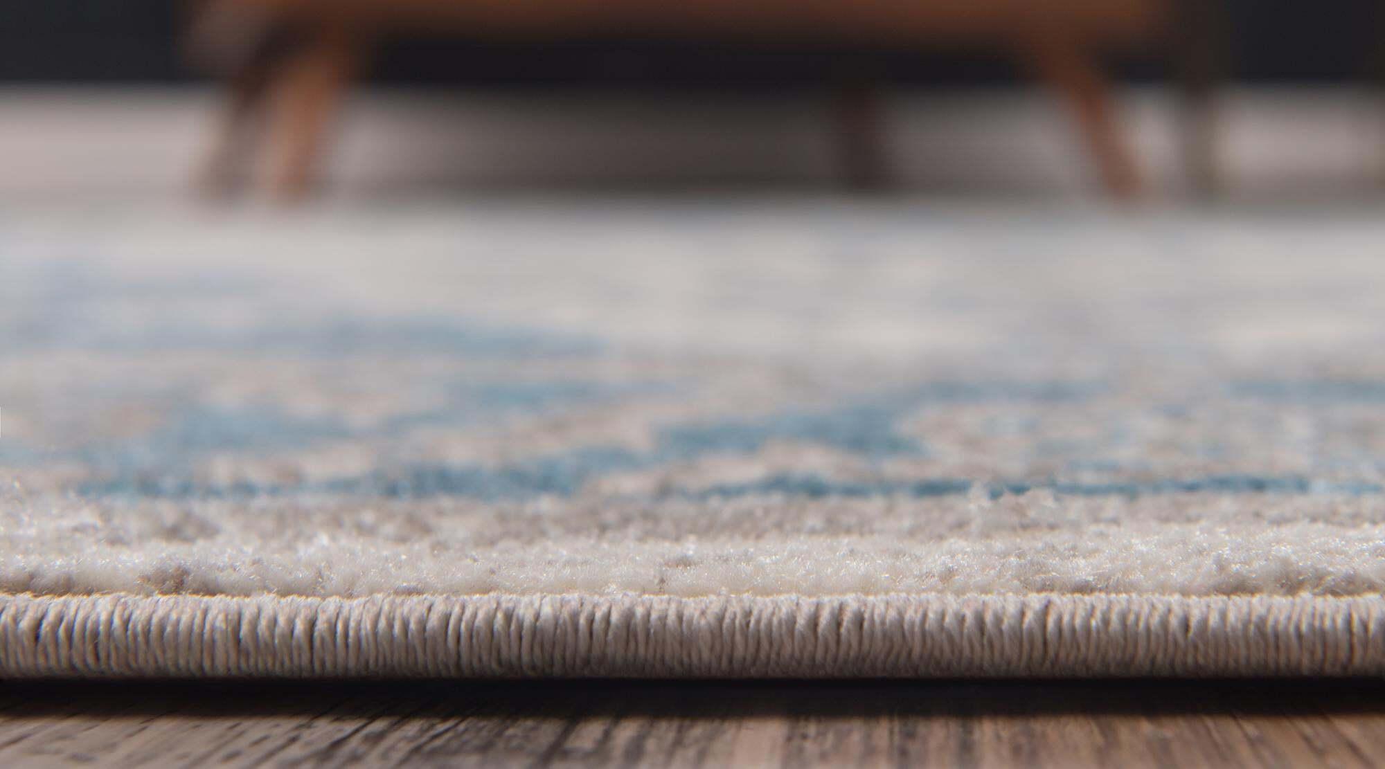 Unique Loom Indoor Rugs - Salzburg Medallion 2x3 Rug Beige & Multicolor
