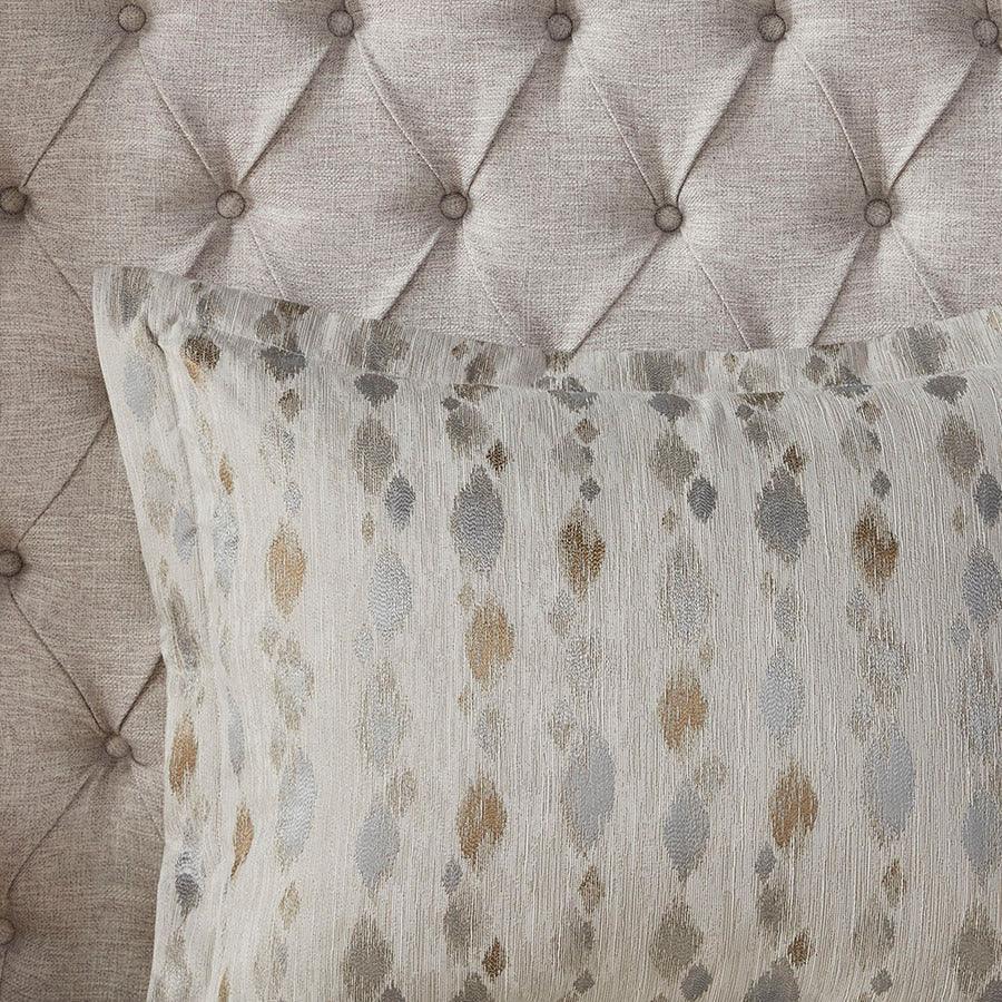 Olliix.com Comforters & Blankets - Sanctuary Comforter Set Taupe|Gold King