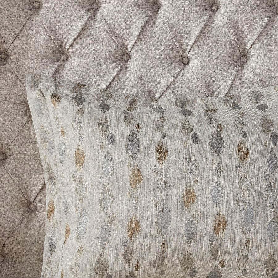 Olliix.com Comforters & Blankets - Sanctuary Farm House Comforter Set Taupe | Gold Queen
