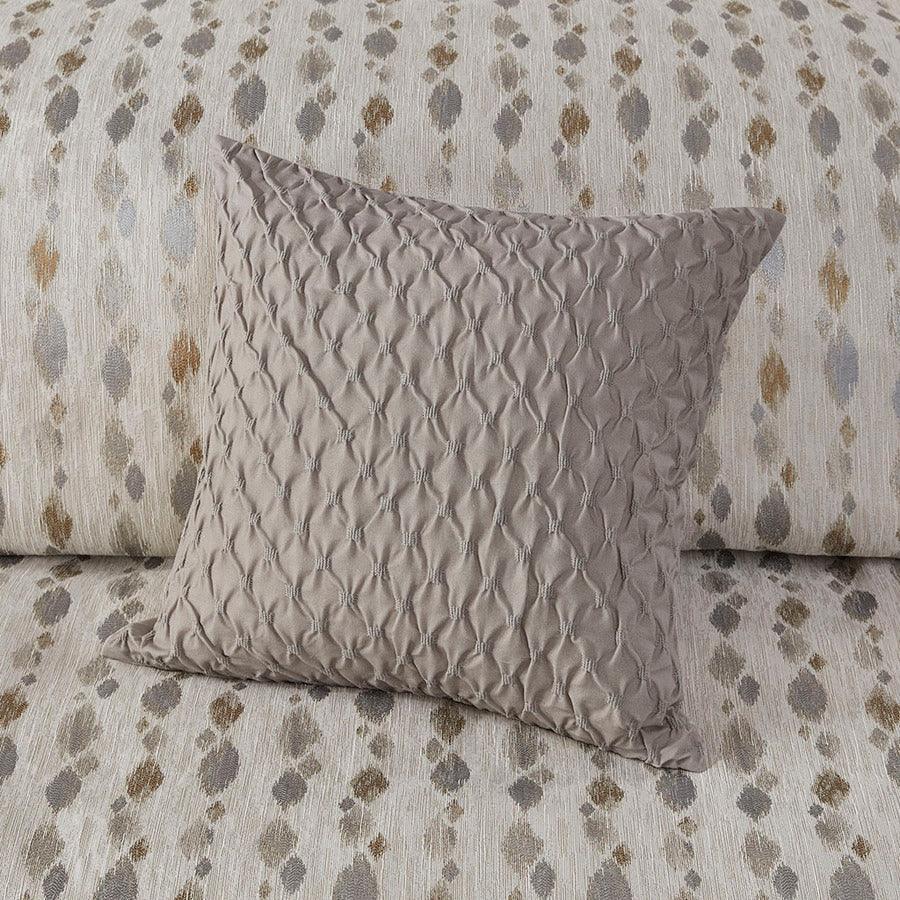 Olliix.com Comforters & Blankets - Sanctuary Farm House Comforter Set Taupe | Gold Queen
