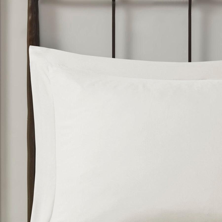 Olliix.com Comforters & Blankets - Sarasota Shabby Chic Microcell Down Alternative Comforter Mini Set Ivory King/Cal King